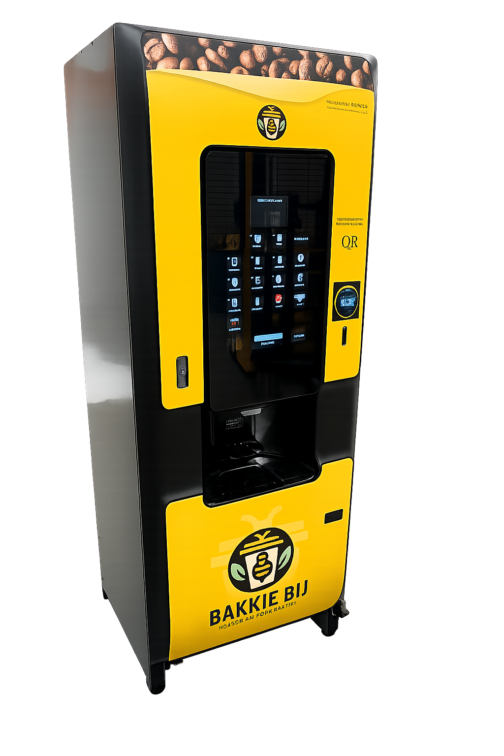 BakkieBij binnenkoffieautomaat met touchscreen